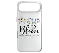Custodia per iPhone Air Bloom Where God Plants You Bible Verse Jesus God Planted You