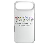 Custodia per iPhone Air Bloom Where God Plants You Christian Bible Verse Scripture