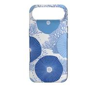Custodia per iPhone Air Blue Coral Pattern Ocean Sea Life Immersioni subacquee