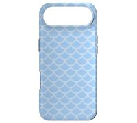 Custodia per iPhone Air Blue Hollow Armor Arches Geometric Modern Pattern