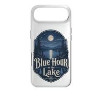 Custodia per iPhone Air Blue Hour at the Lake Badge Lakecore Estetica