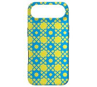 Custodia per iPhone Air Blue Yellow Star Sunshine Carnival Starlight Pattern