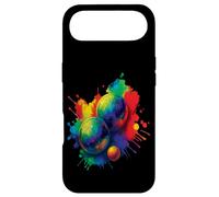 Custodia per iPhone Air Bocce Splash Art - Set di palline colorate acquerello