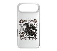 Custodia per iPhone Air Boho Drago Bere Caffè Folk Art Mitico Bestia
