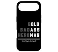 Custodia per iPhone Air Bold Badass Heroman That's Just Who Old Guy Maglietta