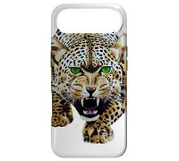 Custodia per iPhone Air Bold Leopard Wildlife Jungle Vibes, arte vintage con stampa leopardata