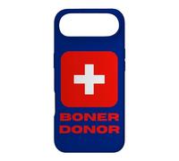 Custodia per iPhone Air Boner Donor Life Guard Cross Saving vite con umorismo