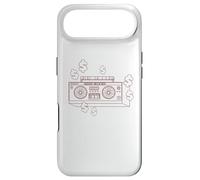 Custodia per iPhone Air Boom Box Ghetto Blaster in dollari Y2K anni '70 '80 '90