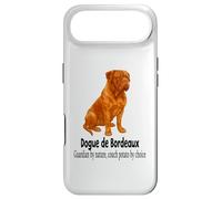 Custodia per iPhone Air Bordeaux Dog Guardian per natura divano patata per scelta