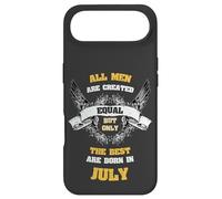 Custodia per iPhone Air Born in July All Men Equal Best Are Born In July Birthday