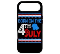 Custodia per iPhone Air Born On The 4th Of July American Patriotic Independence Day