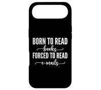 Custodia per iPhone Air Born To Read Books Forced To Read Emails