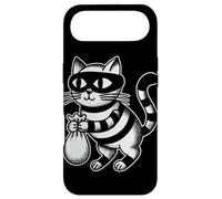 Custodia per iPhone Air Borsa salvadanaio a forma di gatto ladro gattino nero