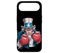 Custodia per iPhone Air Boxe patriottica con Sam e Cool Top Hat Uncle