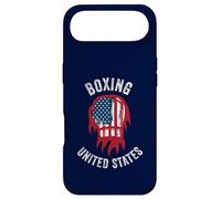Custodia per iPhone Air Boxe Support the Team Boxer bandiera USA Uomini Donne Bambini