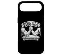 Custodia per iPhone Air Braccio Wrestle Uomini Veri Tengono Per Mani Divertente Braccio Wrestling