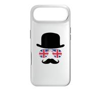 Custodia per iPhone Air British Gentleman - Cappello a bombetta, motivo: aviatori Union Jack