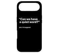 Custodia per iPhone Air British Translation: "Can We Have a Quiet Word?"