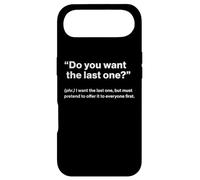 Custodia per iPhone Air British Translation: "Do You Want The Last One?"