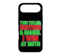 Custodia per iPhone Air Brother & Gamer vinco a Both Cute Sibling Christmas Gaming