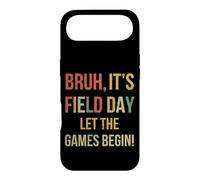 Custodia per iPhone Air Bruh It's Field Day Let The Games Begin Kids Retro Vintage