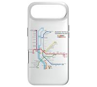 Custodia per iPhone Air Budapest Hungary Metro Suburban Railway - Souvenir Mappa della rotta