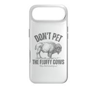 Custodia per iPhone Air Buffalo divertente "Don't Pet the Fluffy Cows"