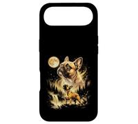 Custodia per iPhone Air Bulldog francese che ulula alla luna Meme