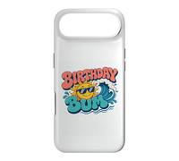 Custodia per iPhone Air Bum di compleanno | Retro Groovy Sun Ocean Beach Estate