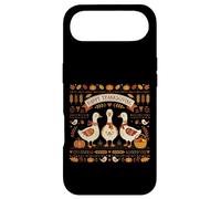 Custodia per iPhone Air Buon Ringraziamento Oche autunno raccolto Goose fan