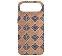 Custodia per iPhone Air Burnt Orange Terra Cotta Organic Leaf Tile Autumn Pattern