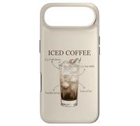 Custodia per iPhone Air Caffè freddo Cold Brew Latte d'avena Sciroppo di vaniglia Ghiaccio