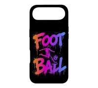 Custodia per iPhone Air Calcio Cool Graffiti Urban Streetwear Calcio Atleta