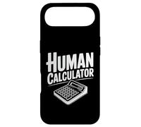 Custodia per iPhone Air Calcolatrice umana Genio matematico per amici nerd