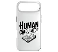 Custodia per iPhone Air Calcolatrice umana Genio matematico per amici nerd