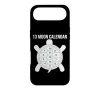 Custodia per iPhone Air Calendario lunare con 13 tartarughe lunari e conchiglie