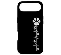 Custodia per iPhone Air Camicia da cuore con la zampa per cani da fuoco femminile da