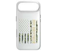 Custodia per iPhone Air Camicia per la festa del papà, motivo mimetico con bandiera americana