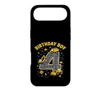 Custodia per iPhone Air Camion dell'escavatore della costruzione del ragazzo di quarto compleanno