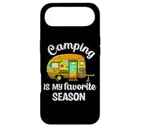 Custodia per iPhone Air Camping is My Favorite Season Hippie Camper Campeggio Viaggio