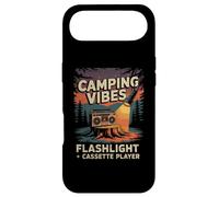 Custodia per iPhone Air Camping Vibes Torcia elettrica Lettore di cassette Amanti