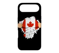 Custodia per iPhone Air Canadian Superhero Canada Flag Patriot Gift