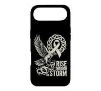Custodia per iPhone Air Cancro ai polmoni del corvo vichingo - Rise Through The Storm - Norreno