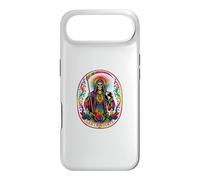 Custodia per iPhone Air Candele di Santa Muerte Tie Dye Folk Saint Roses