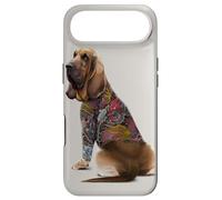 Custodia per iPhone Air Cane Bloodhound con tatuaggio drago giapponese Irezumi