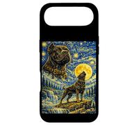 Custodia per iPhone Air Cane Corso Notte Stellata Van Gogh Simpatico Cane Ululante