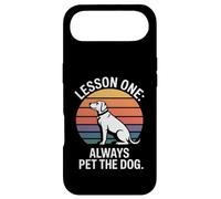 Custodia per iPhone Air Cane Dicendo Lezione Uno Sempre Accarezzare Il Cane