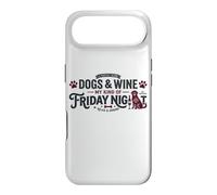 Custodia per iPhone Air Cani e vino Il mio genere di venerdì sera divertente