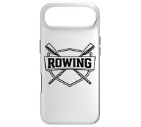Custodia per iPhone Air Canottaggio Team Atleta Rower Lover Badge Coach Appassionato
