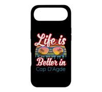 Custodia per iPhone Air Cap D'Agde Souvenir / "Life Is Better In Cap D'Agde!"
